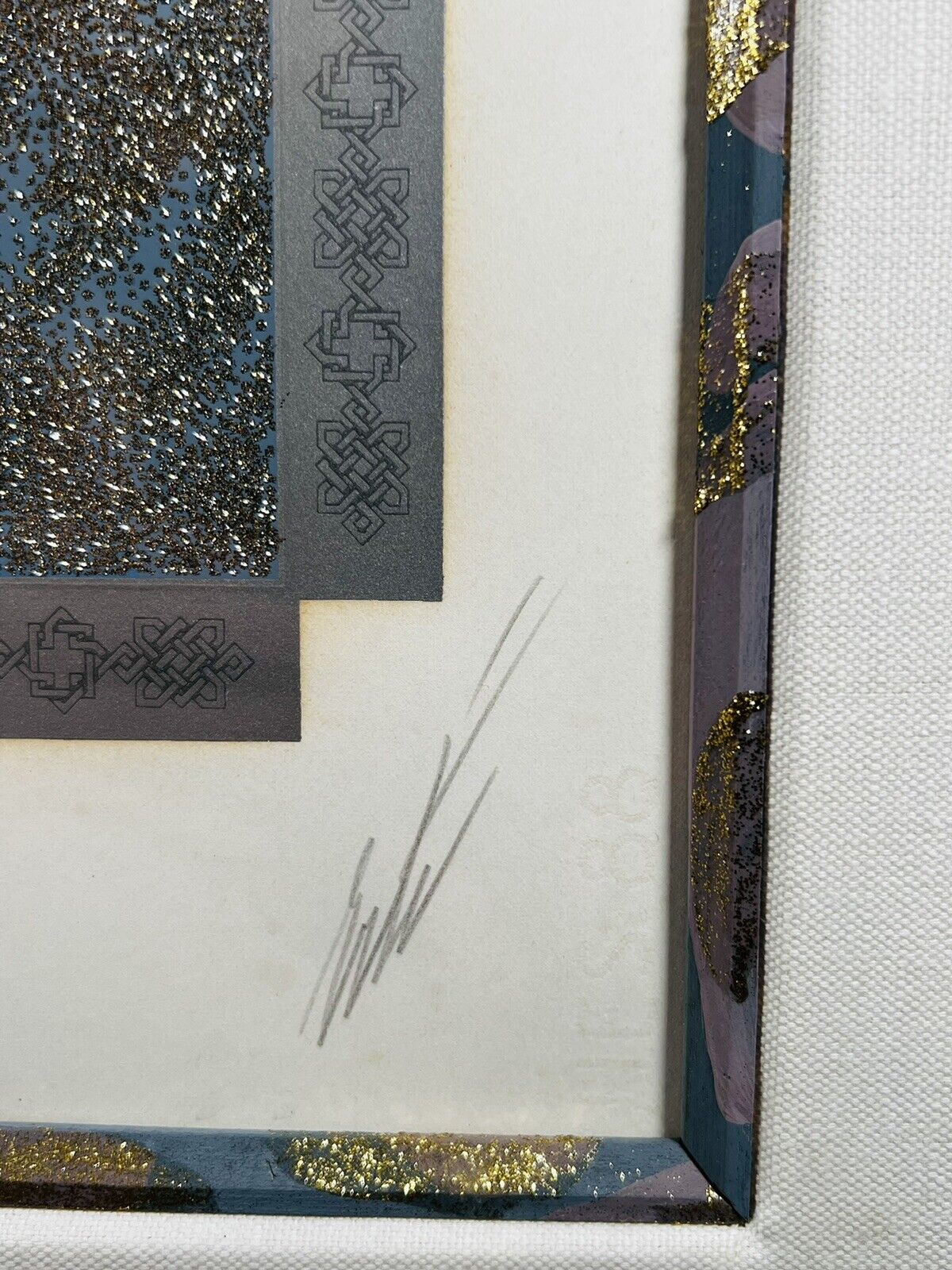 Erte "Sandstorm" original 1985 Silk Screen Serigraph, pencil signed