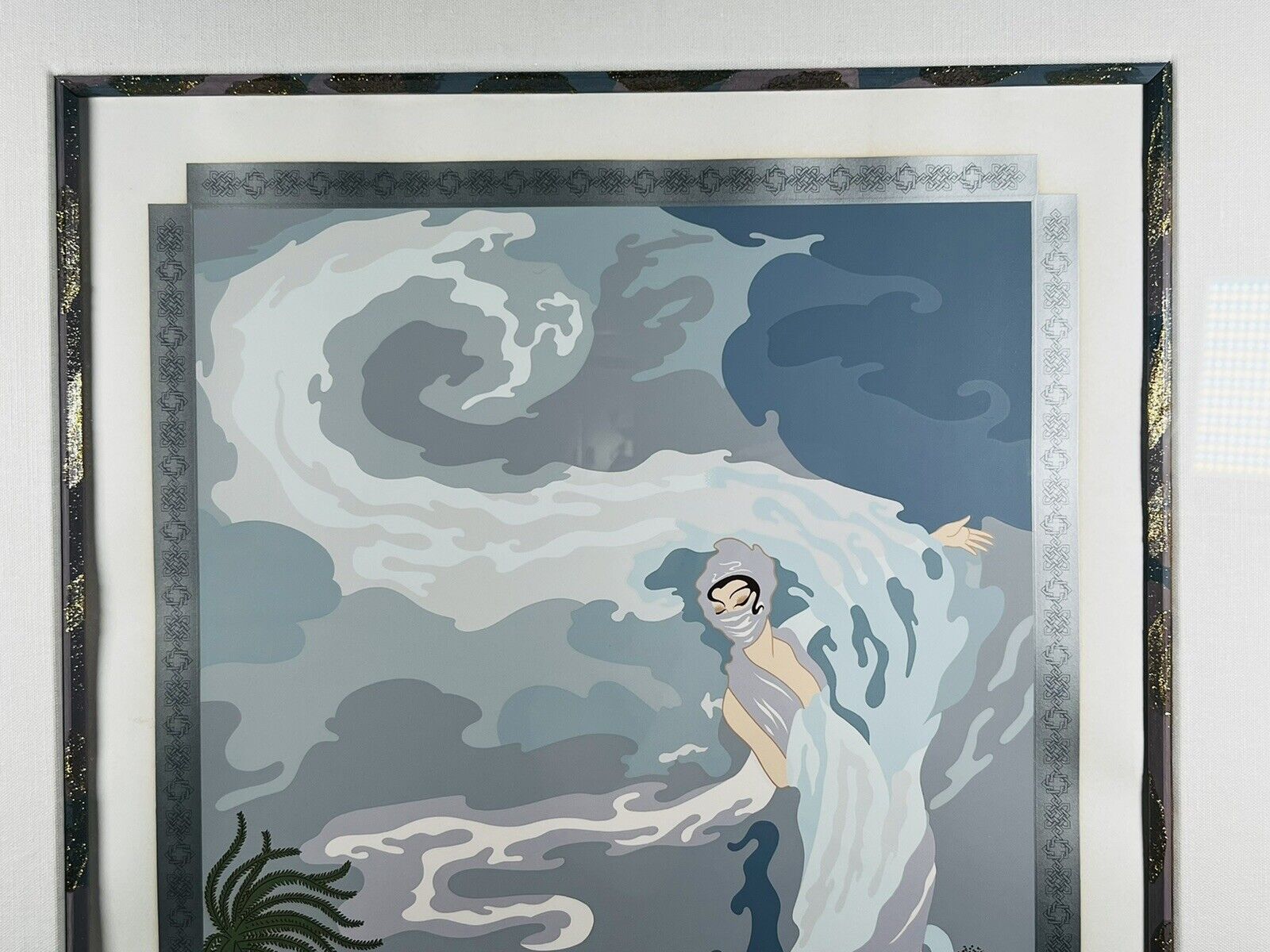 Erte "Sandstorm" original 1985 Silk Screen Serigraph, pencil signed