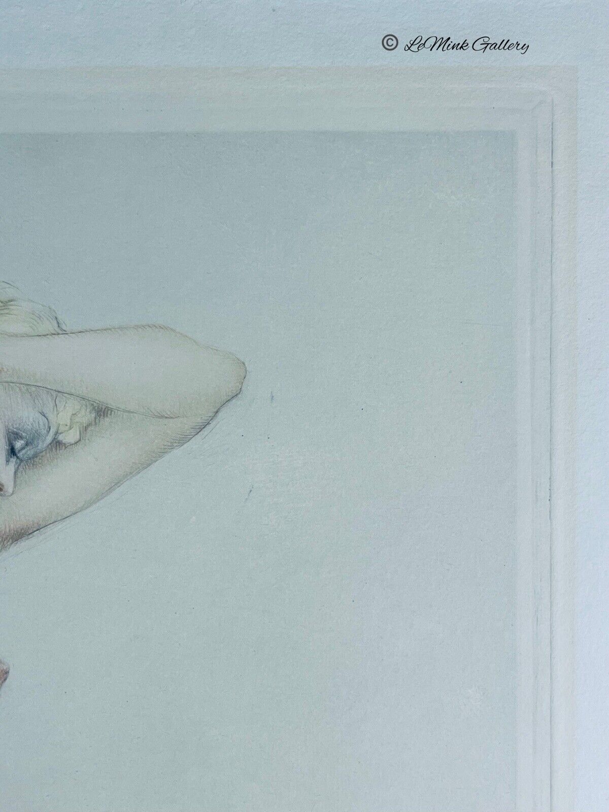 Louis Icart “Fair Model” 1937 Original Etching