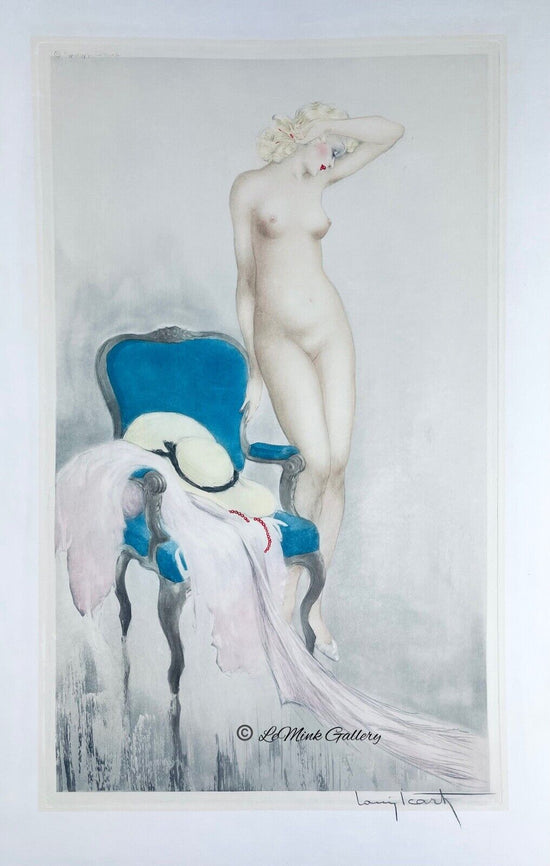 Louis Icart “Fair Model” 1937 Original Etching