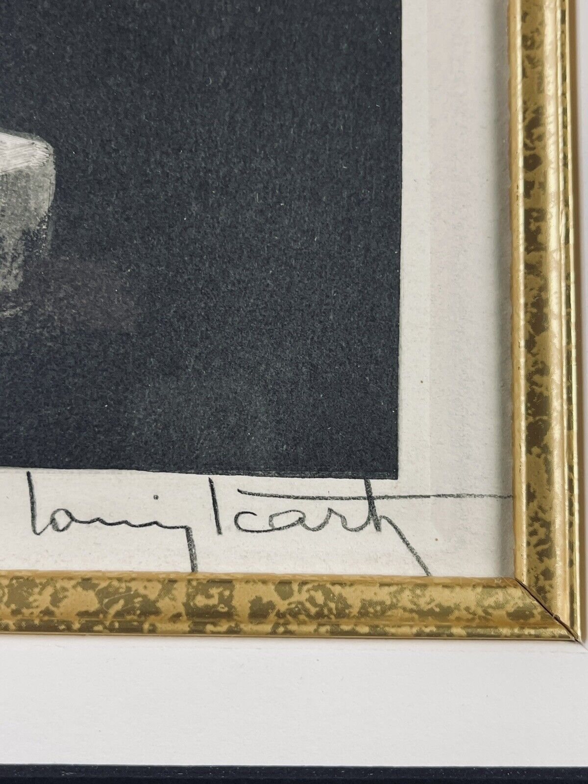 Louis Icart “Illusion” original 1940 etching with COA