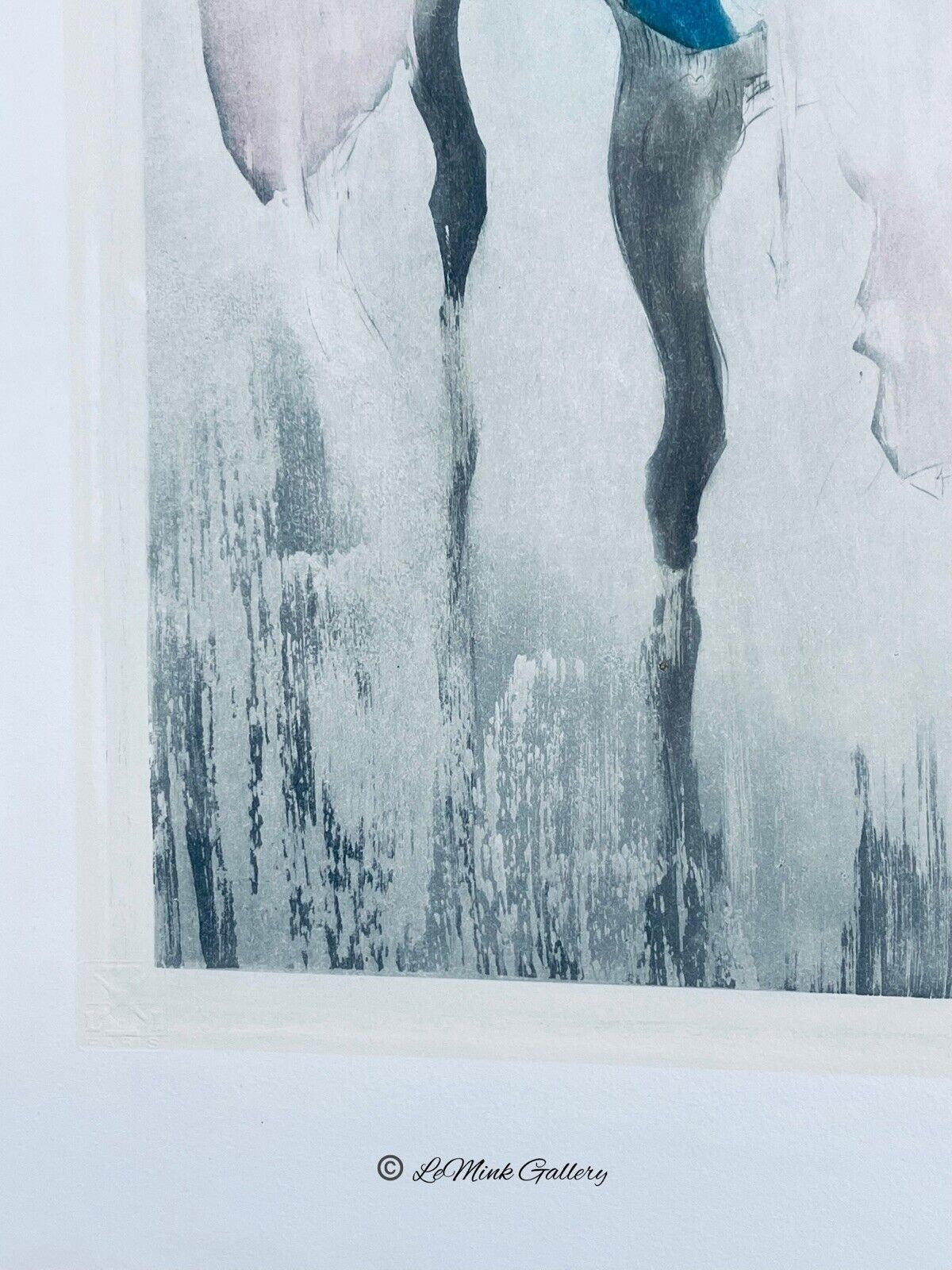 Louis Icart “Fair Model” 1937 Original Etching