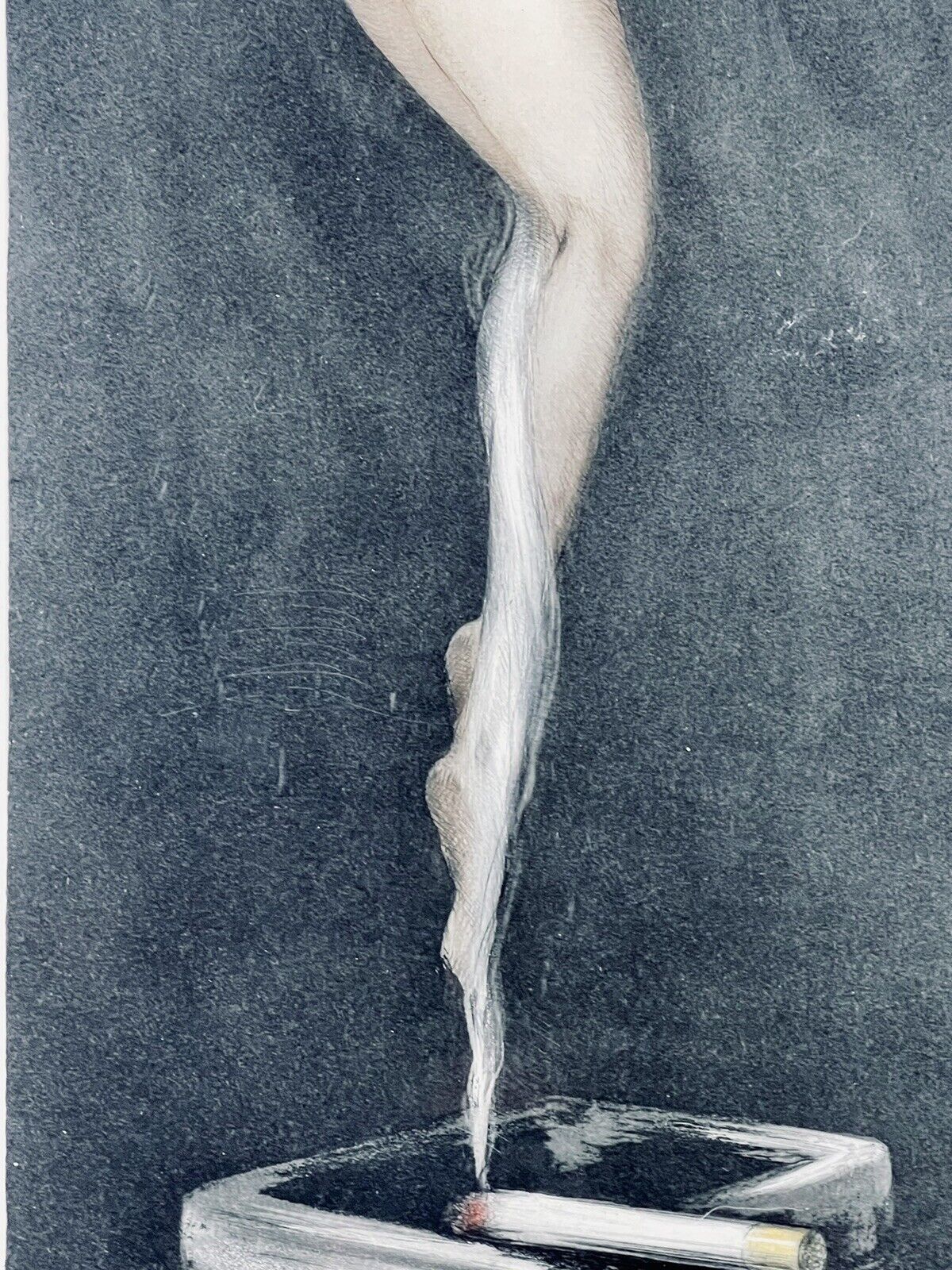 Louis Icart “Illusion” original 1940 etching with COA